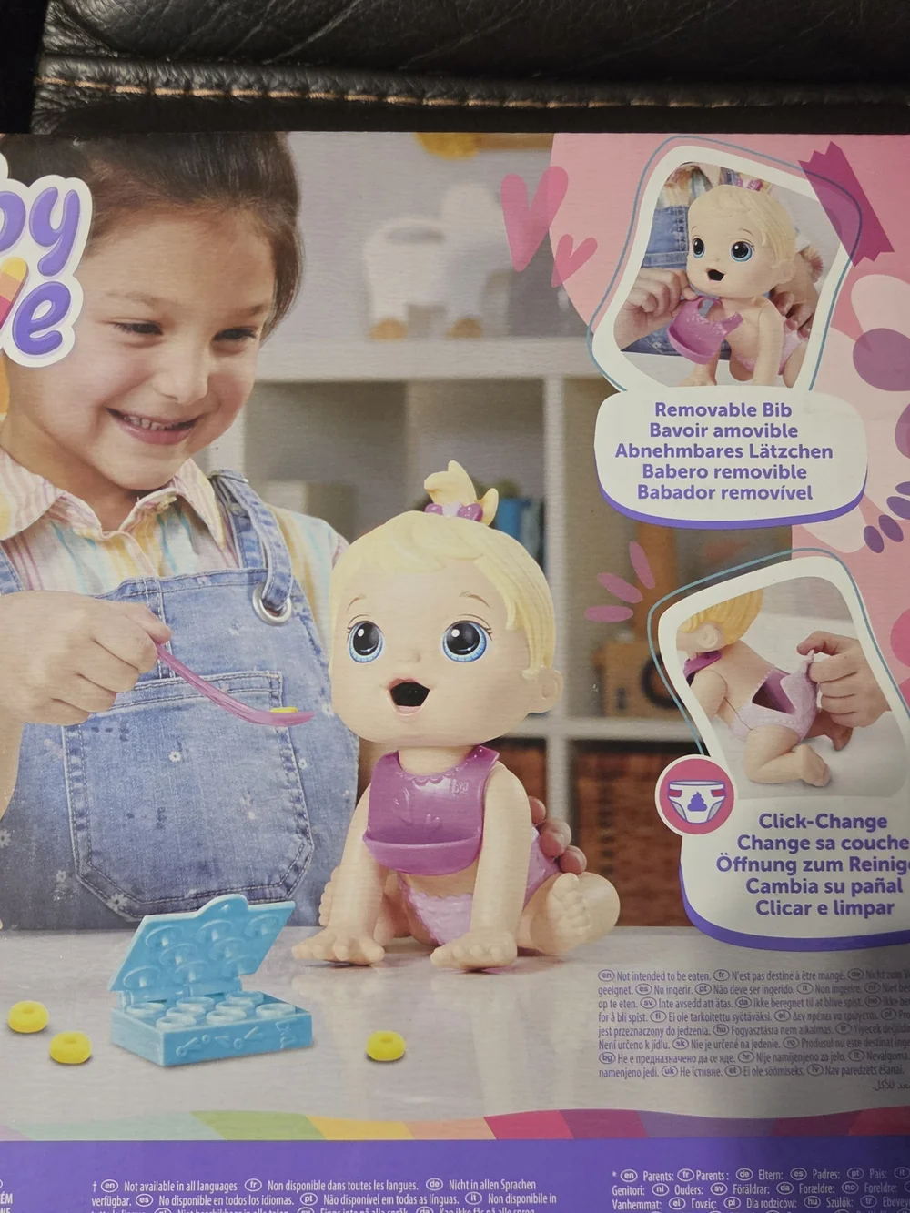 Baby Alive Blonde Baby Doll and Accessories
